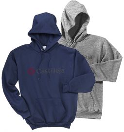 Youth/Adult Fleece Hooded Tackle Twill Sweatshirt, Navy or Ash